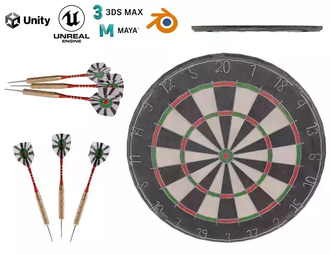 Darts board