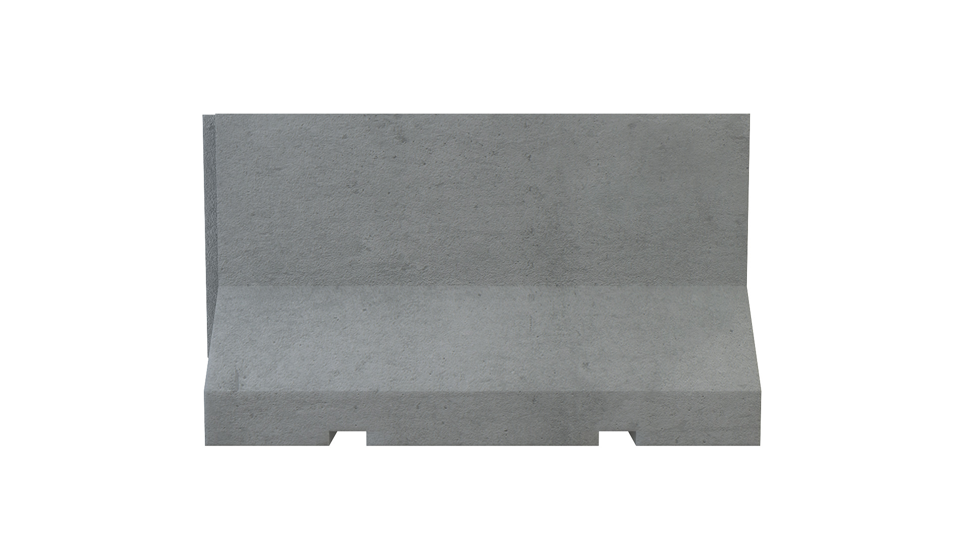 Concrete Barrier 3D model_5