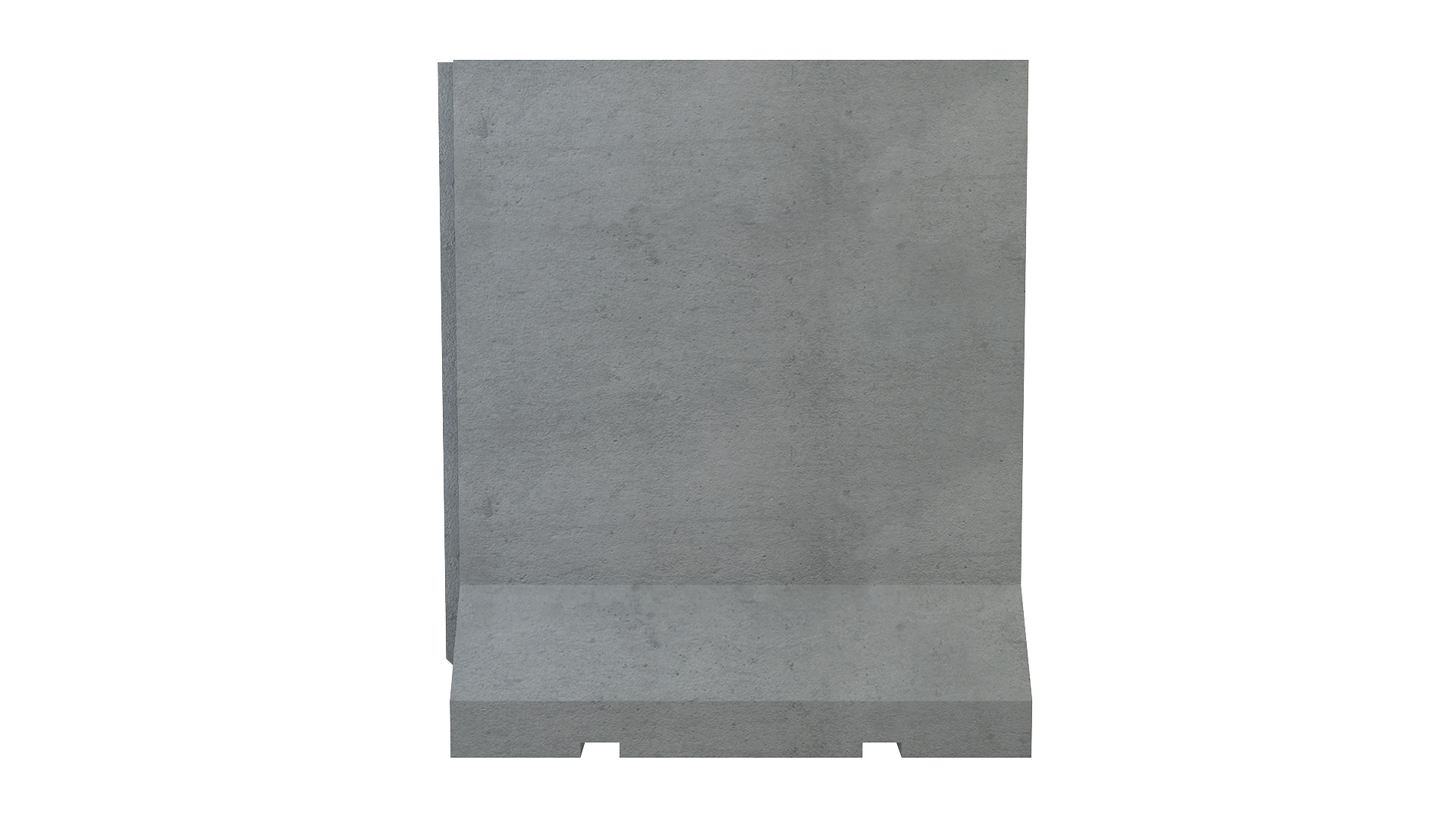 Concrete Barrier-2 3D model_5