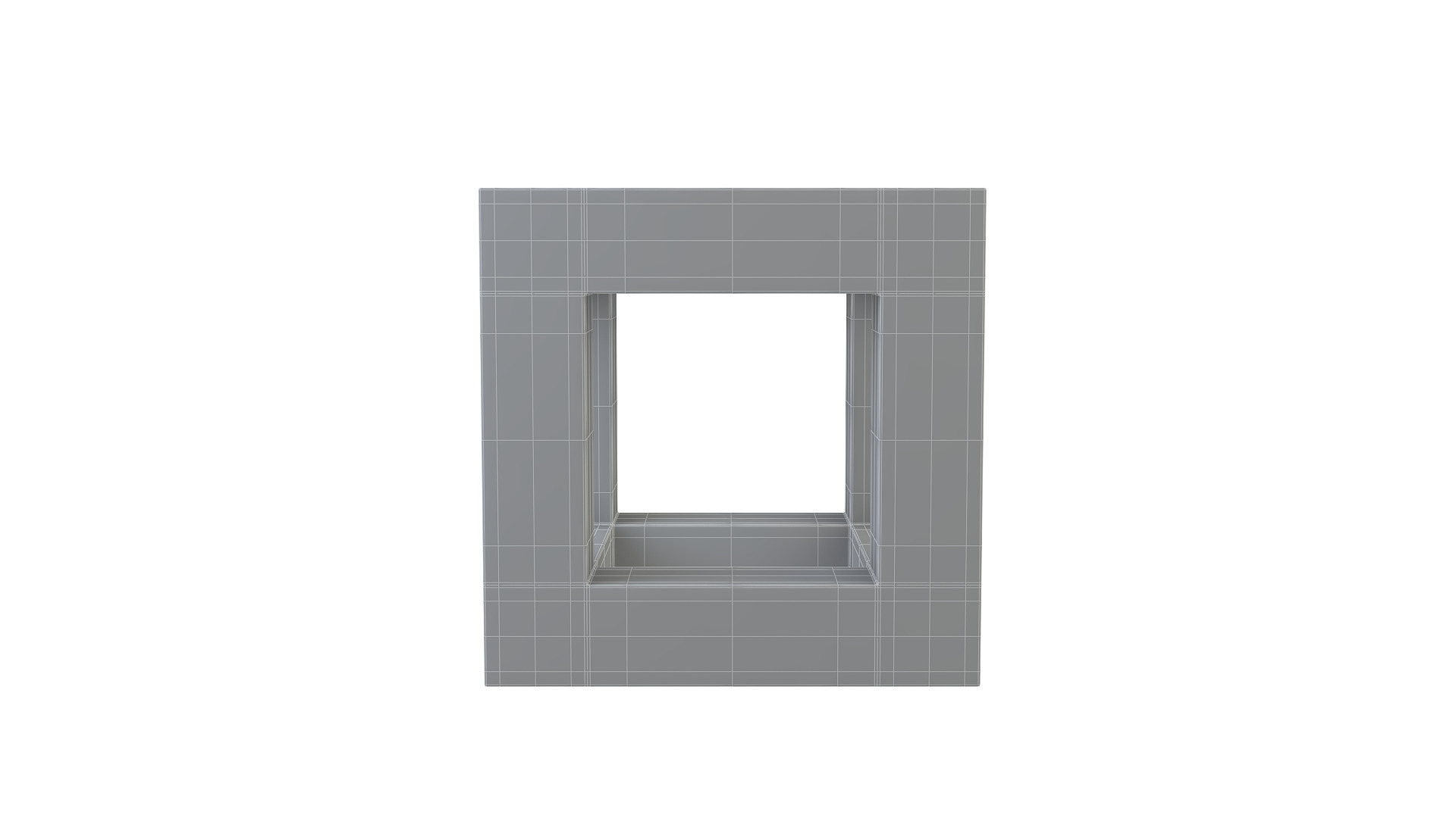 Concrete Block 3D model_9