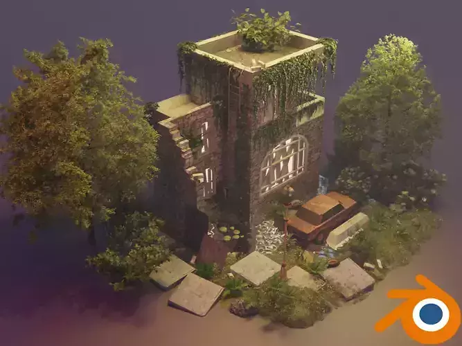 Last Of Us Diorama - 3D Model