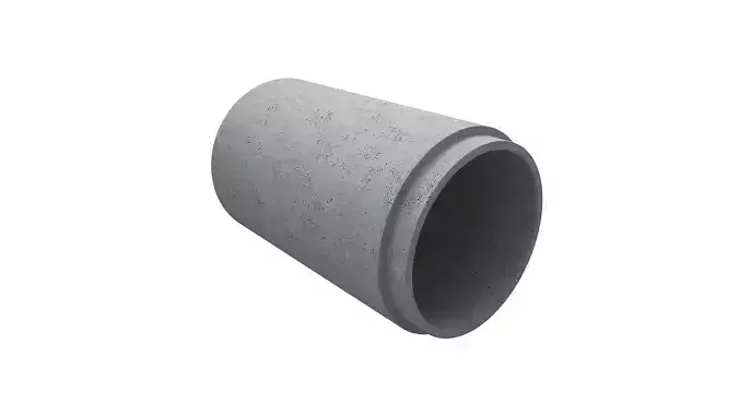 Concrete Pipe 3D model