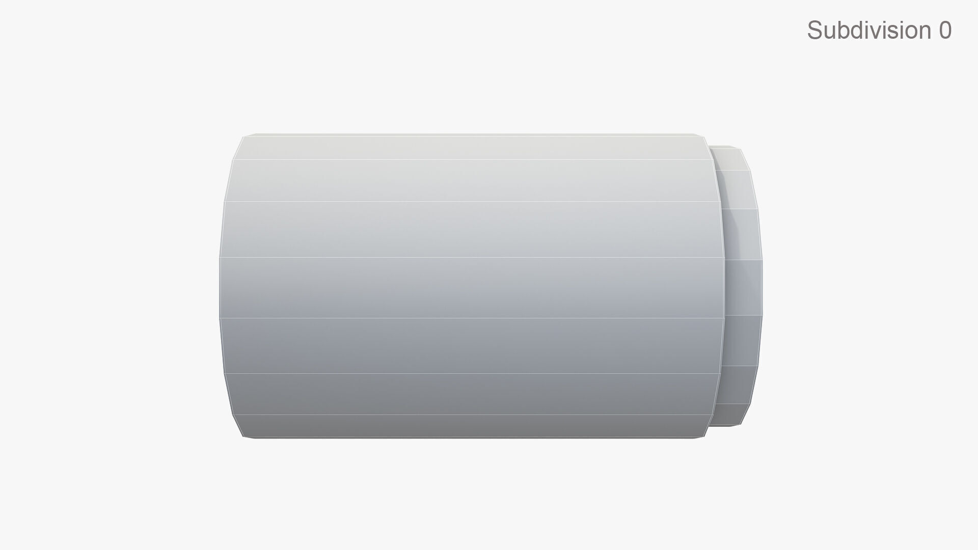 Concrete Pipe 3D model_8