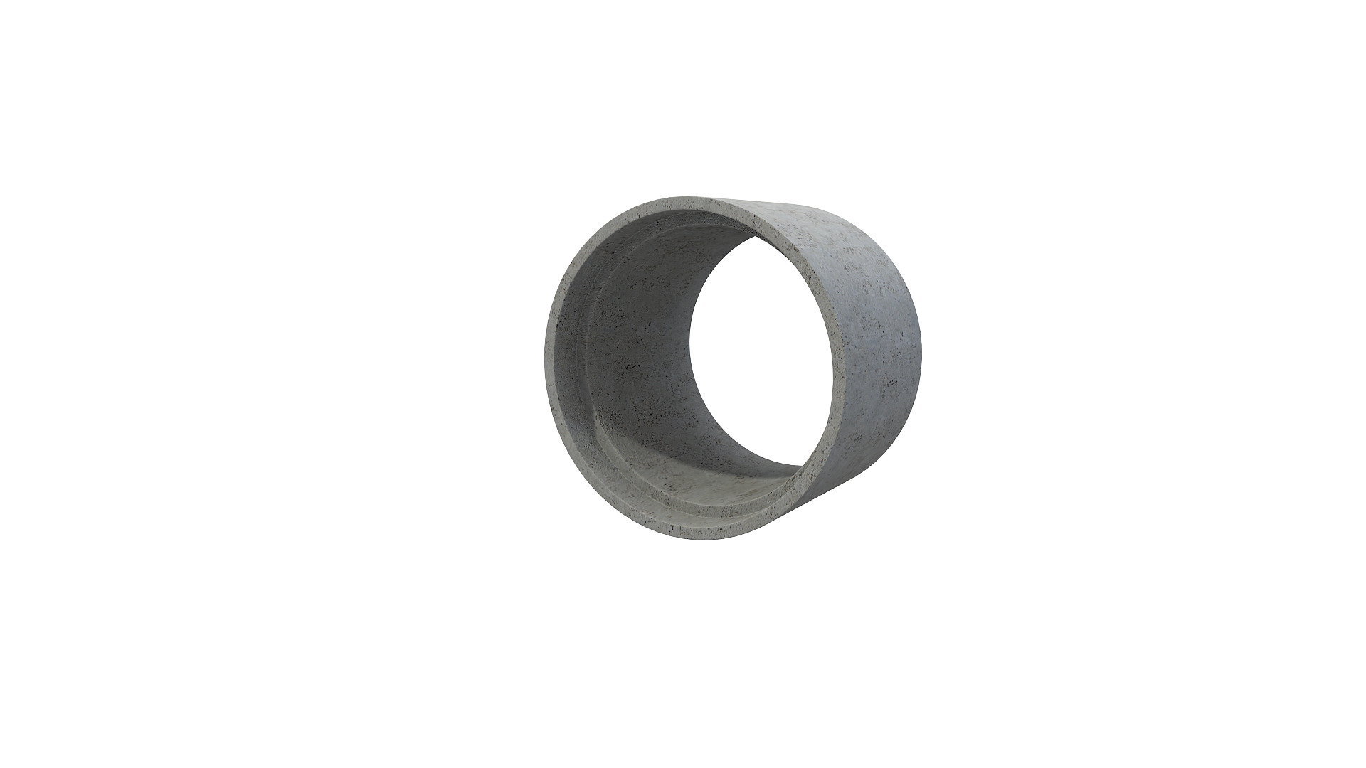 Concrete Pipe 3D model_3