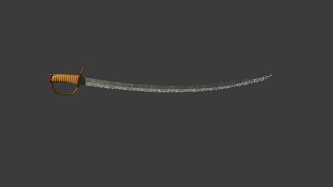 Saber 3D model