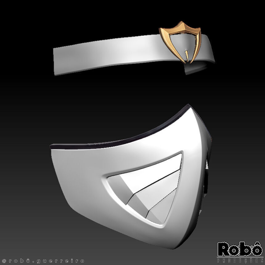 Khameleon Mask Bandana Cosplay Mortal Kombat 3D print model_5