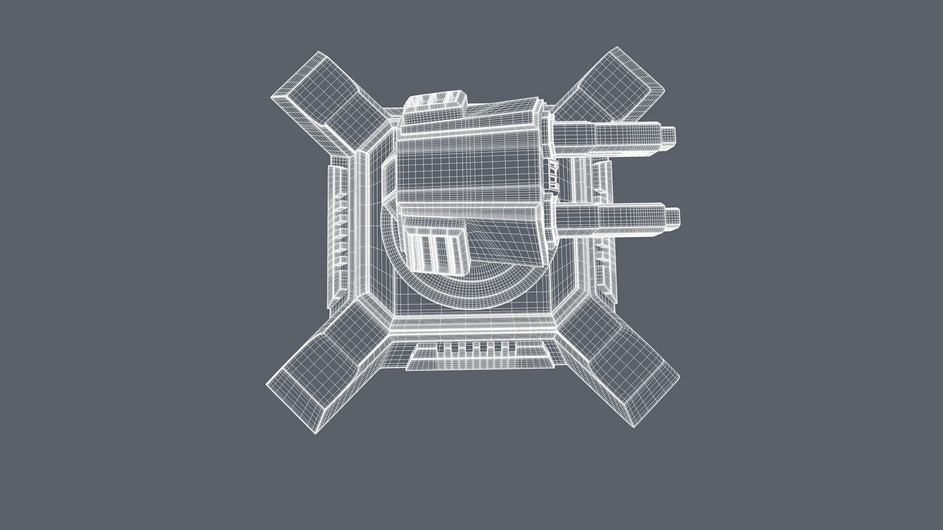 Machine Gun 3D model_13