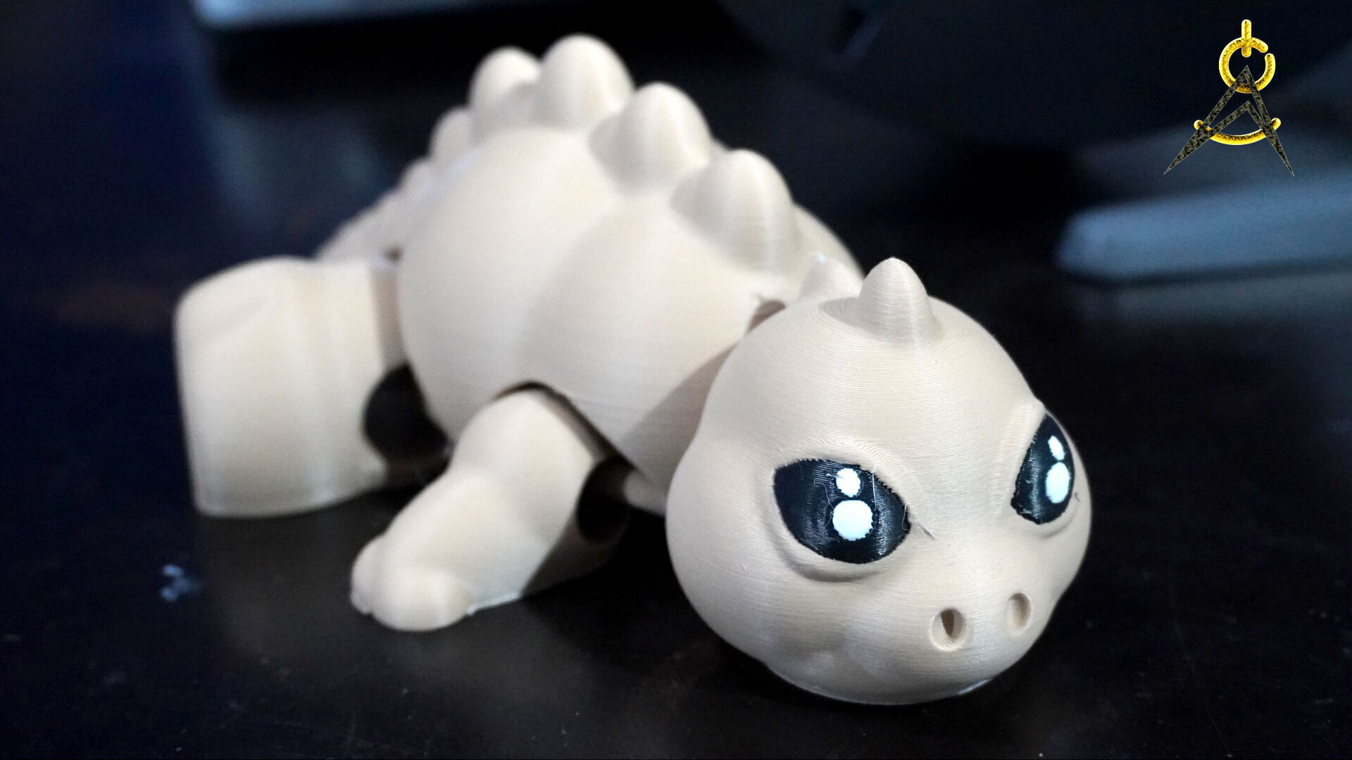 Dinosaurio Articulado 3D print model_3