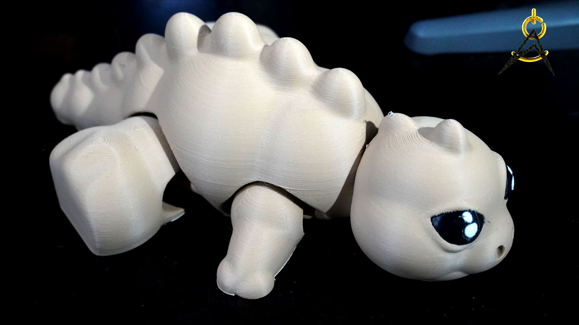 Dinosaurio Articulado 3D print model_4