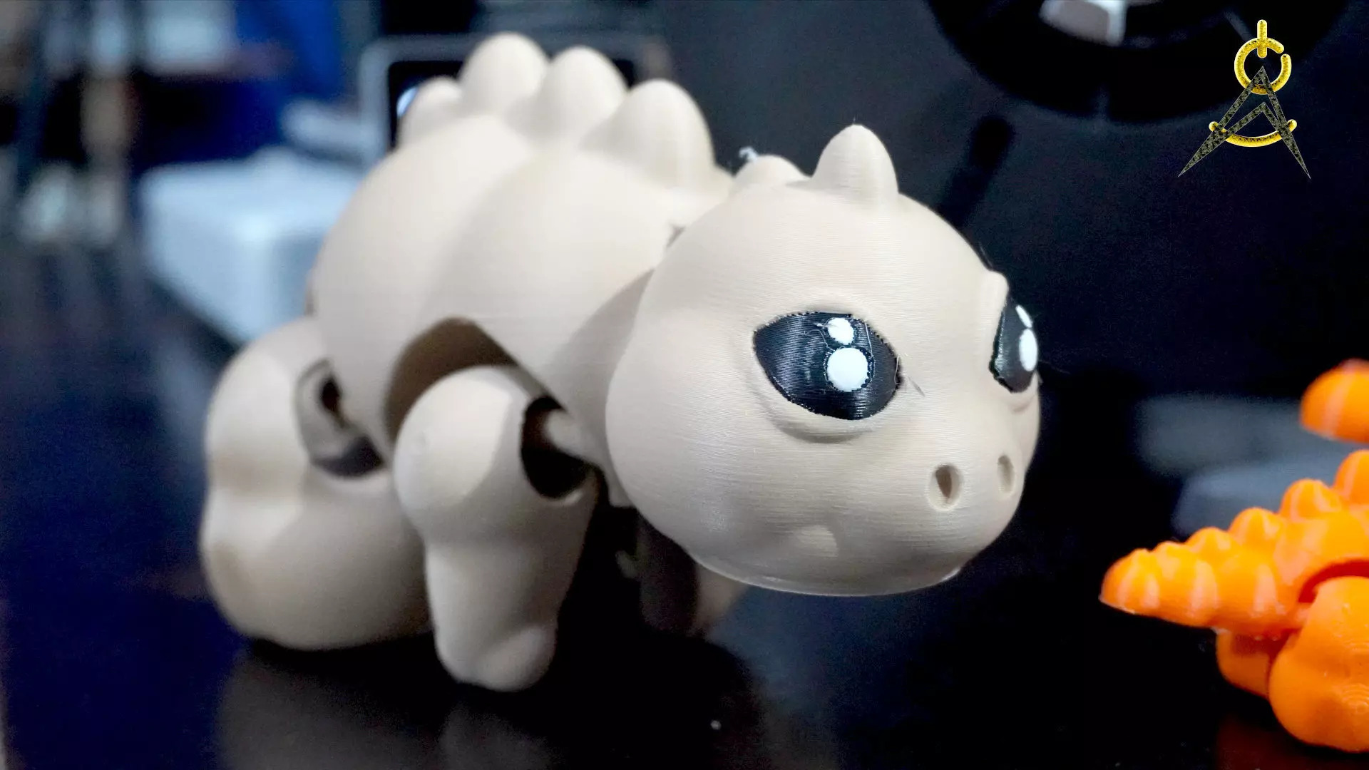 Dinosaurio Articulado 3D print model_0