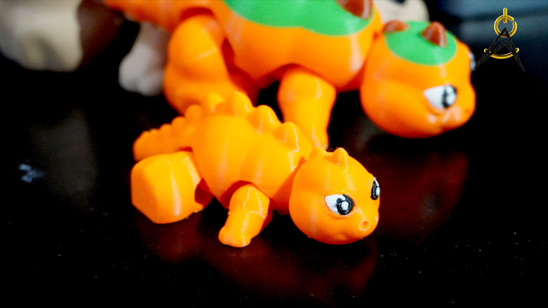 Dinosaurio Articulado 3D print model_6