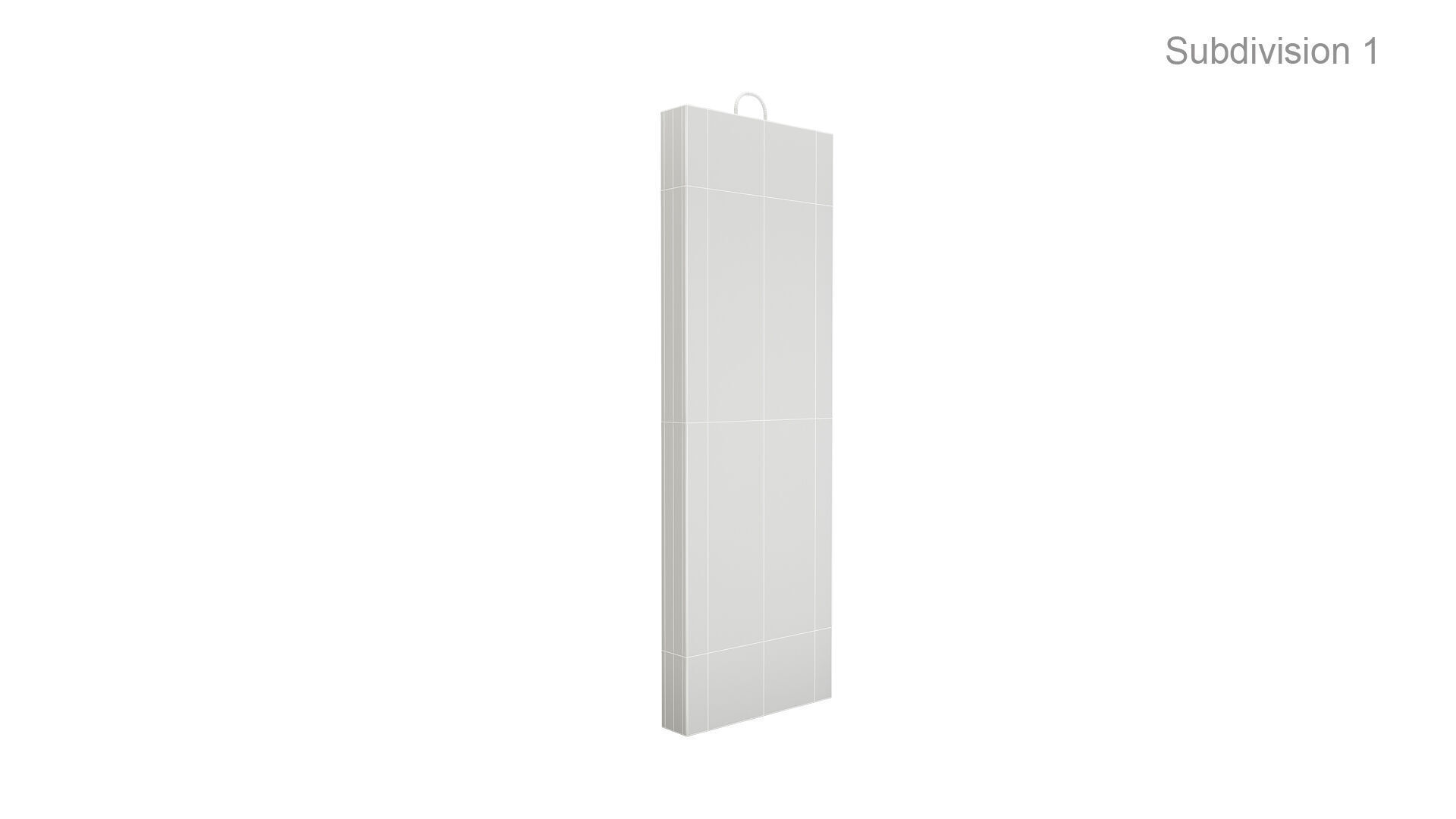 Concrete Wall Panel 3D model_10