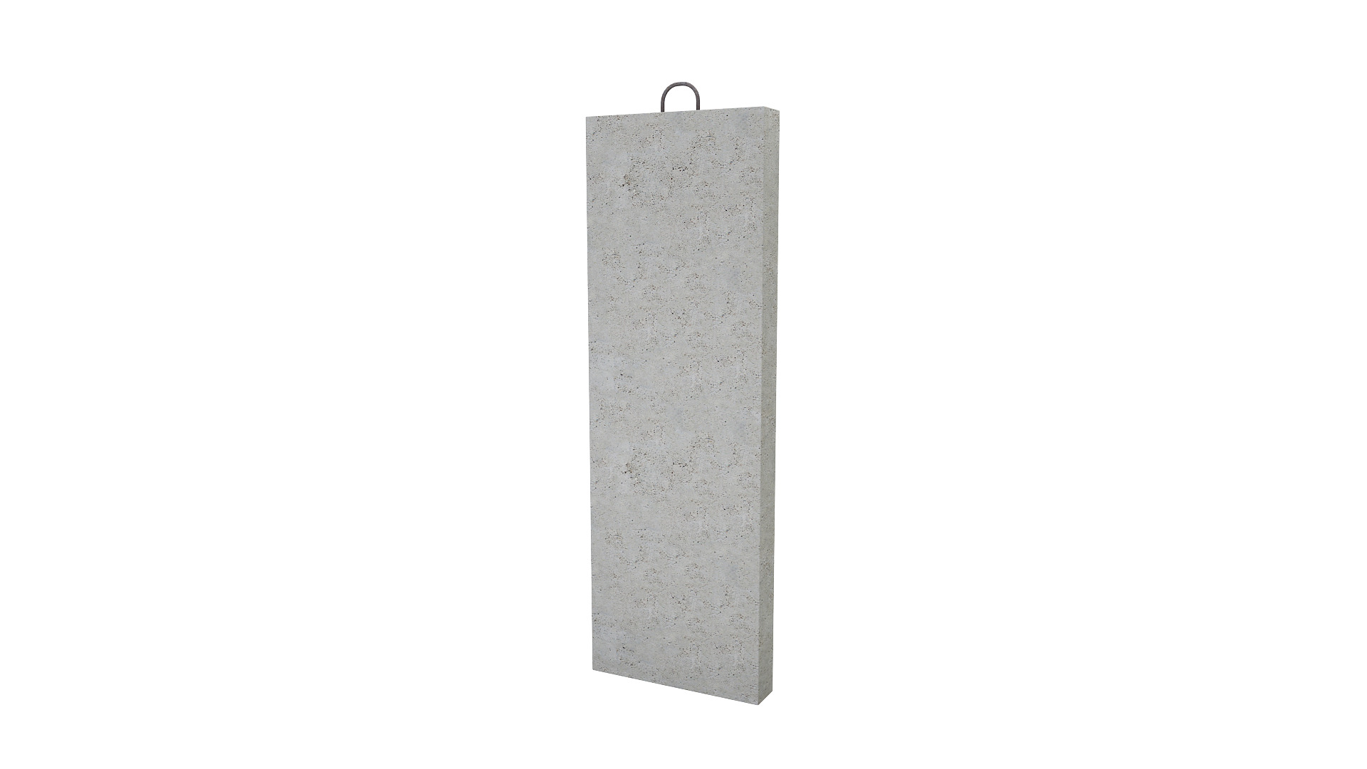 Concrete Wall Panel 3D model_1
