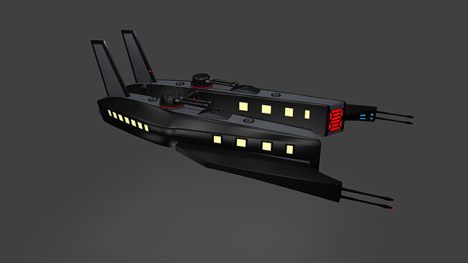 Spaceship 3D model