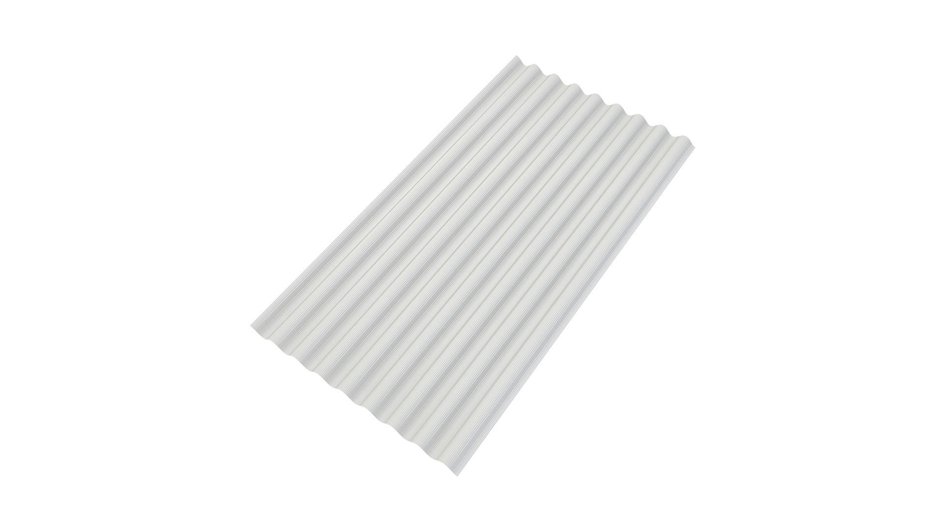 Concrete Roof Tile 3D model_7