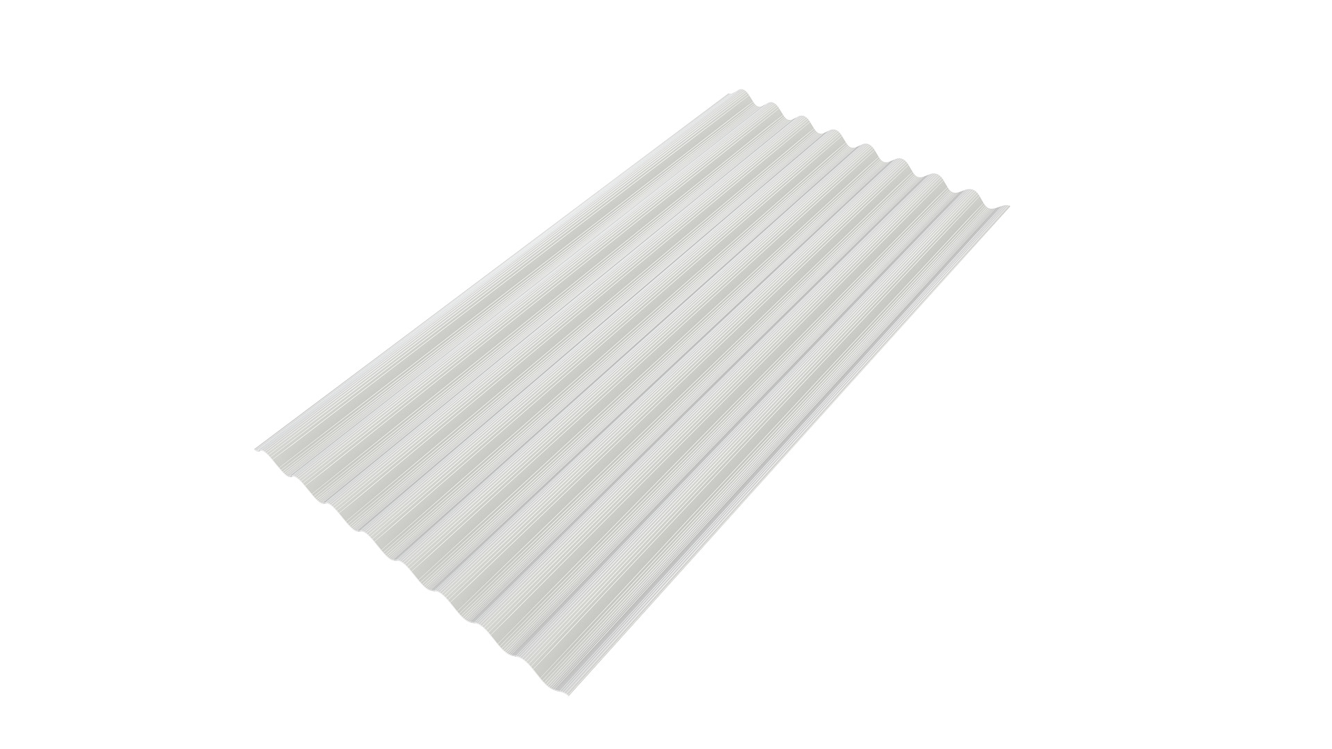 Concrete Roof Tile 3D model_9