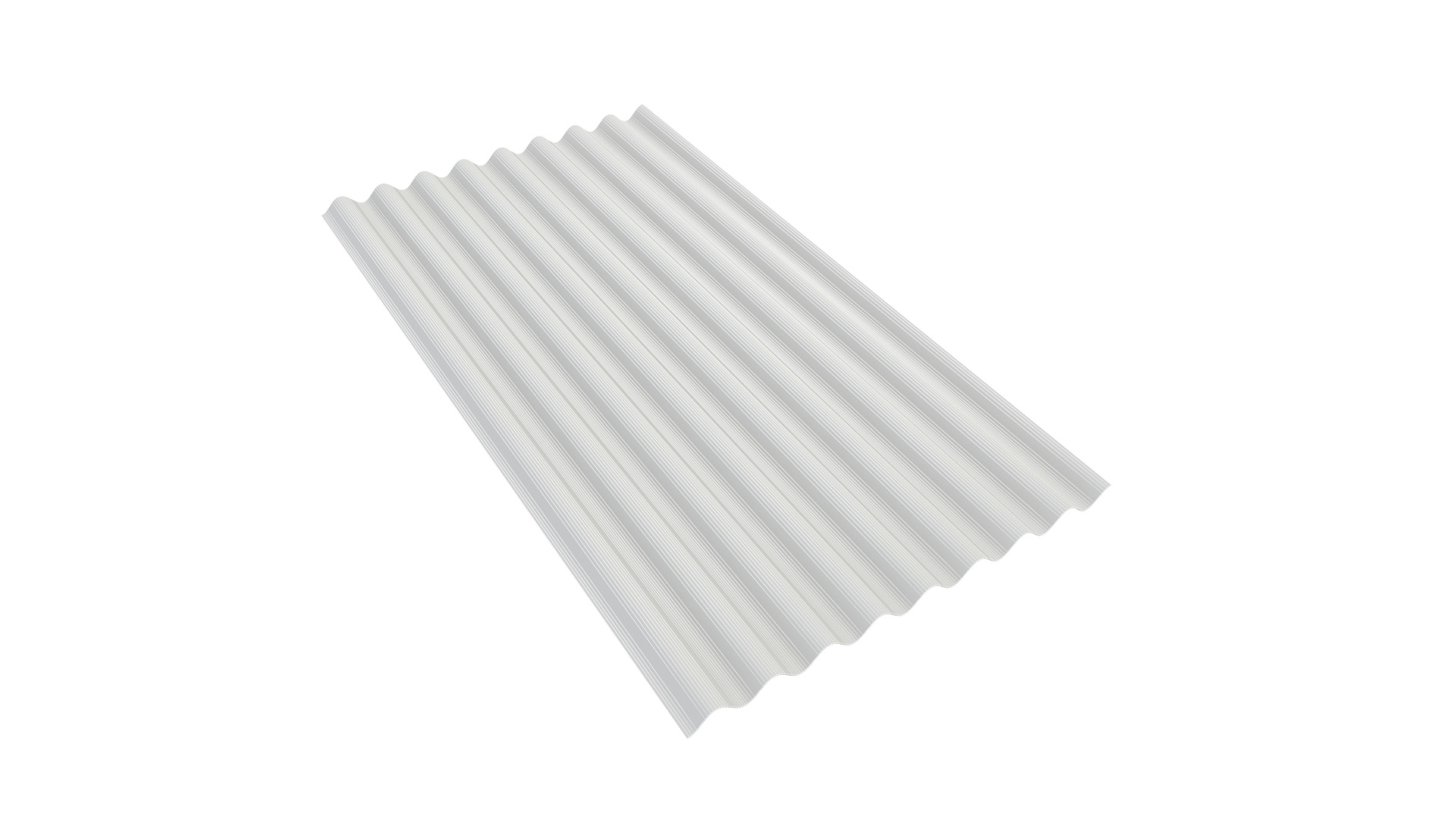 Concrete Roof Tile 3D model_6