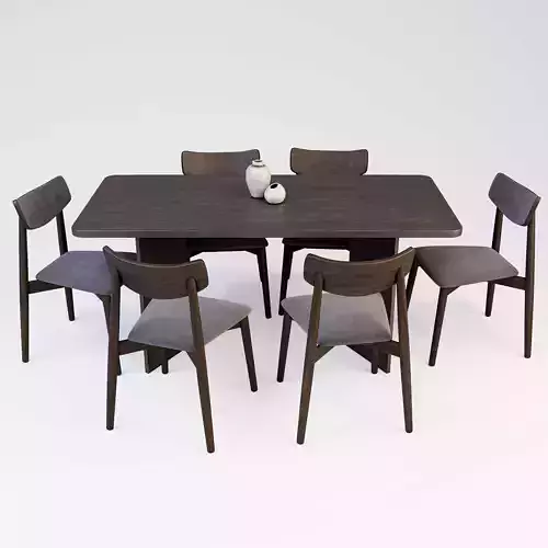 Table and chairs Franklin Lorris Chair