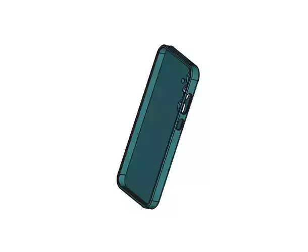 Samsung Galaxy A55 phone case 3D print model