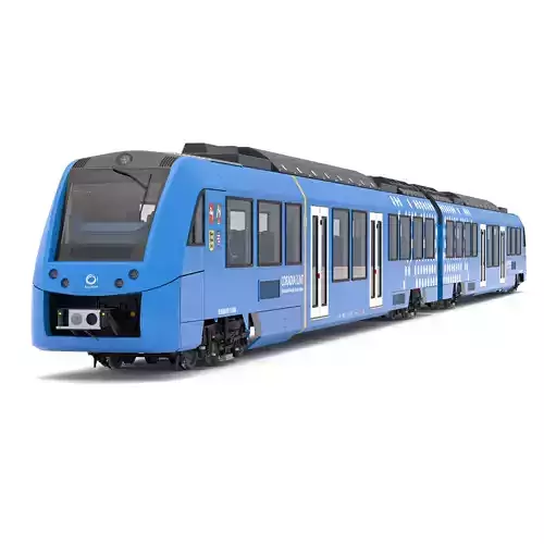 Alstom Coradia iLint 54 Hydrogen Train 3D model