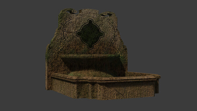 Fountain 3D model