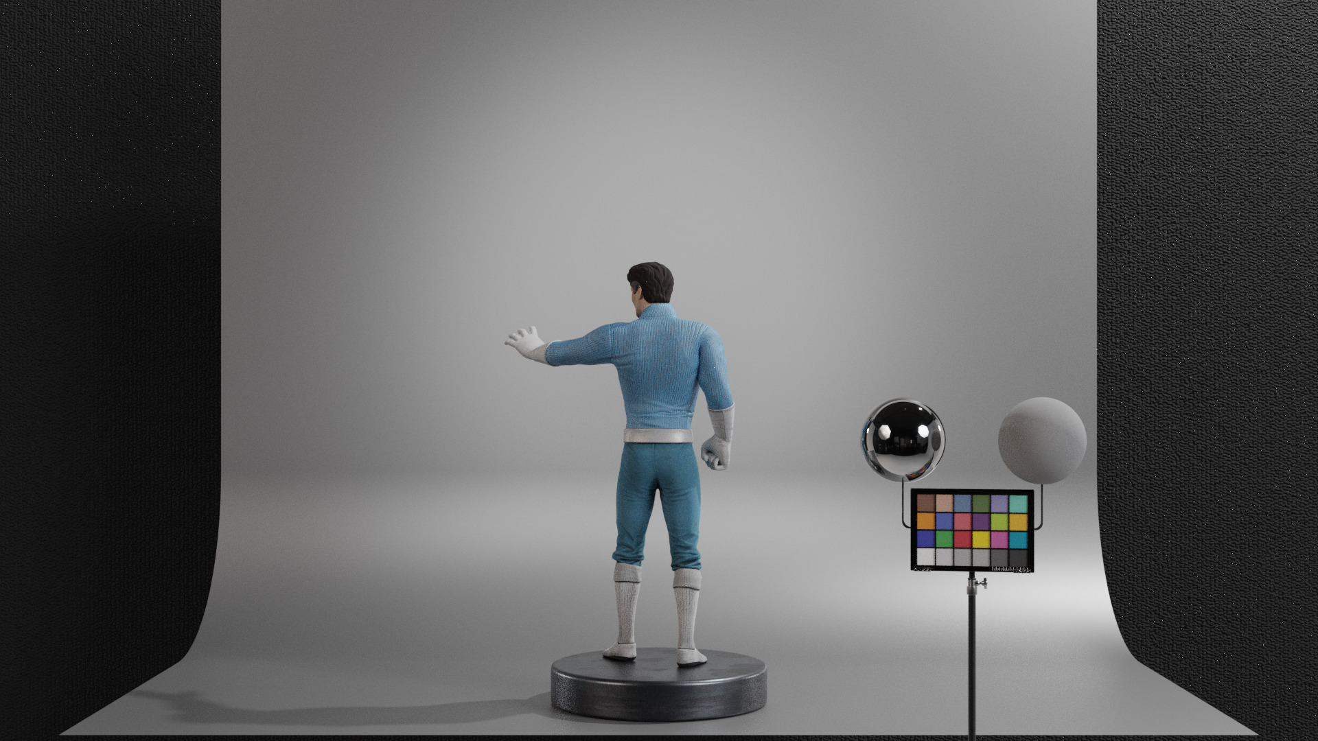 Mister Fantastic Low-poly 3D model_14