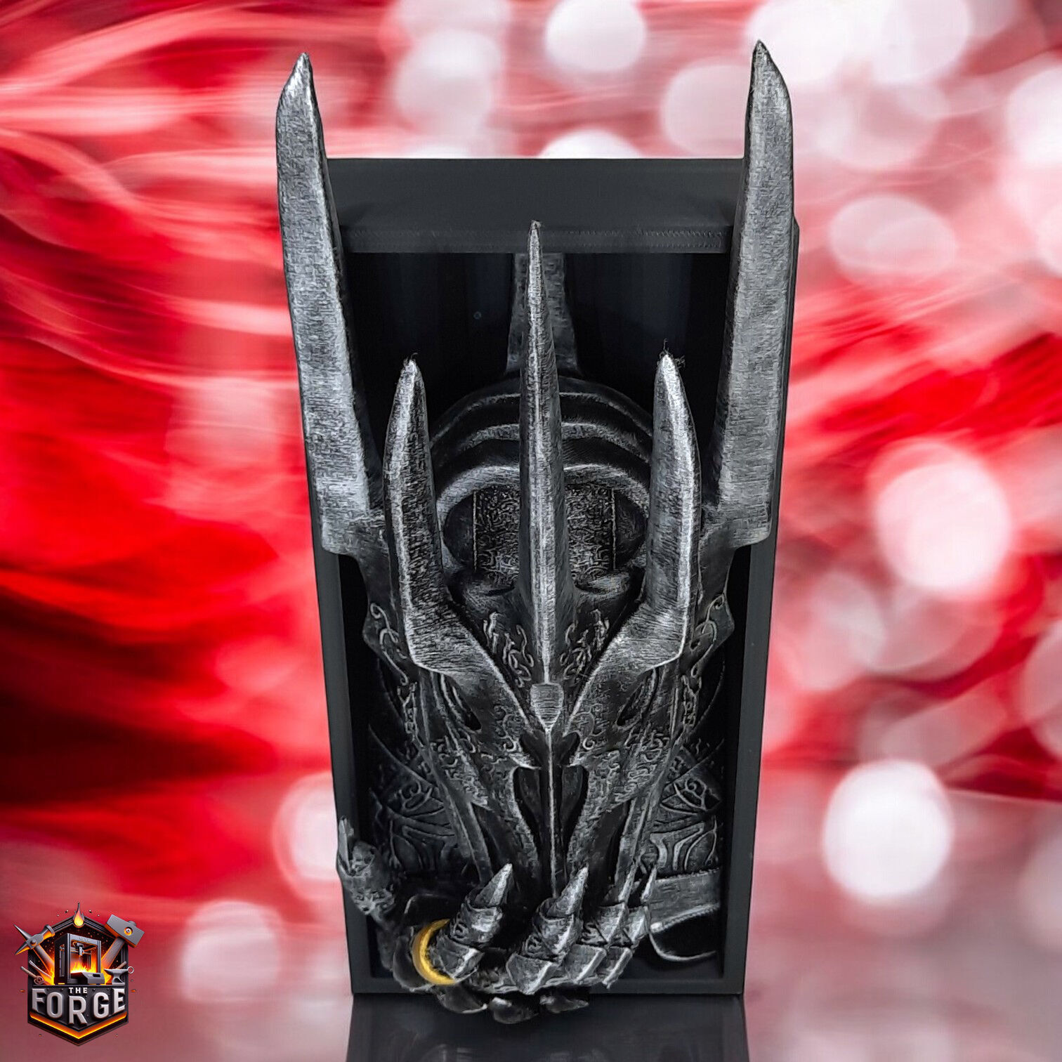 Sauron Lord of The Rings - Book Nook 3D print model_3