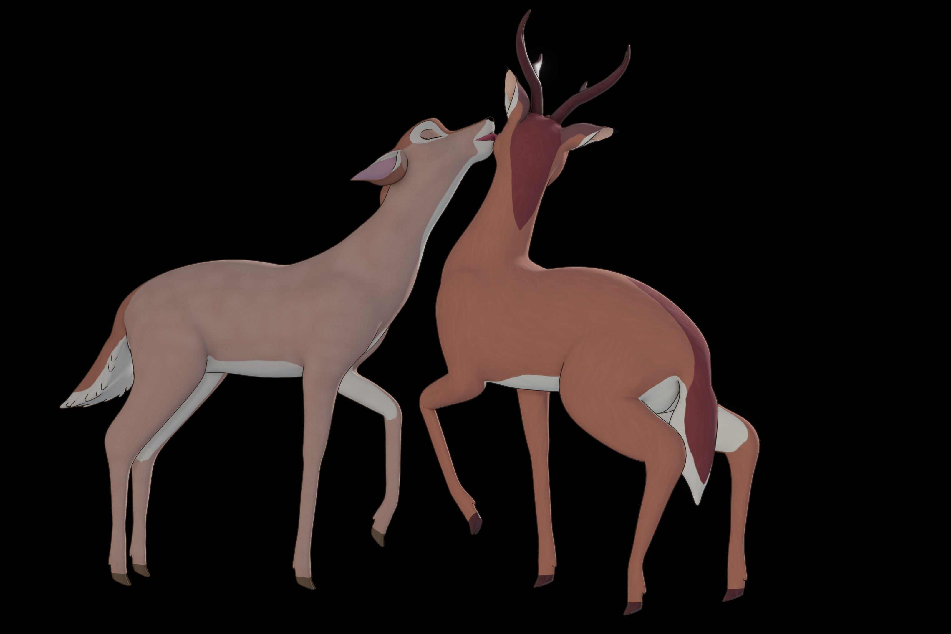 Faline Doe Low-poly 3D model_53