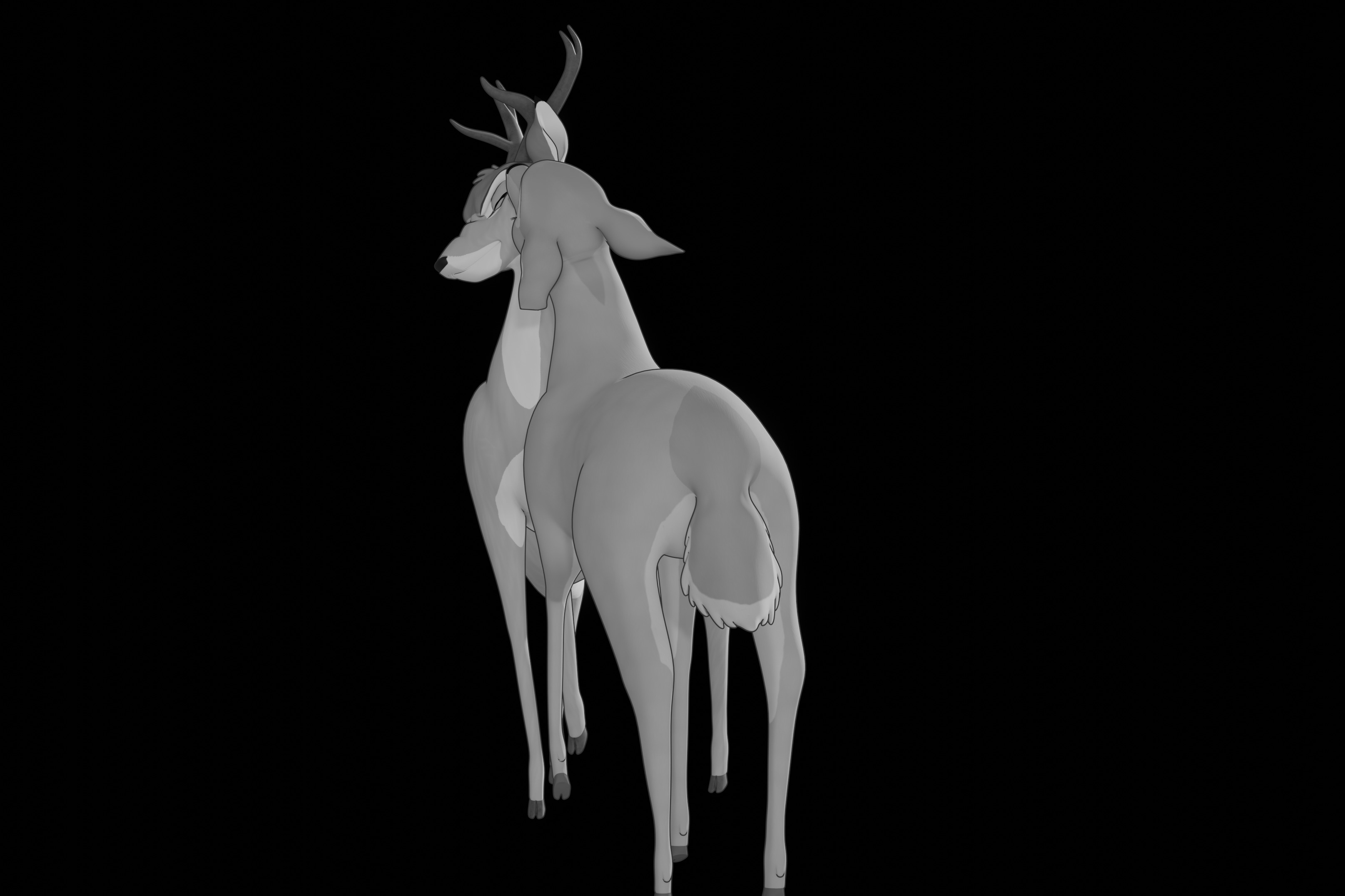 Faline Doe Low-poly 3D model_77