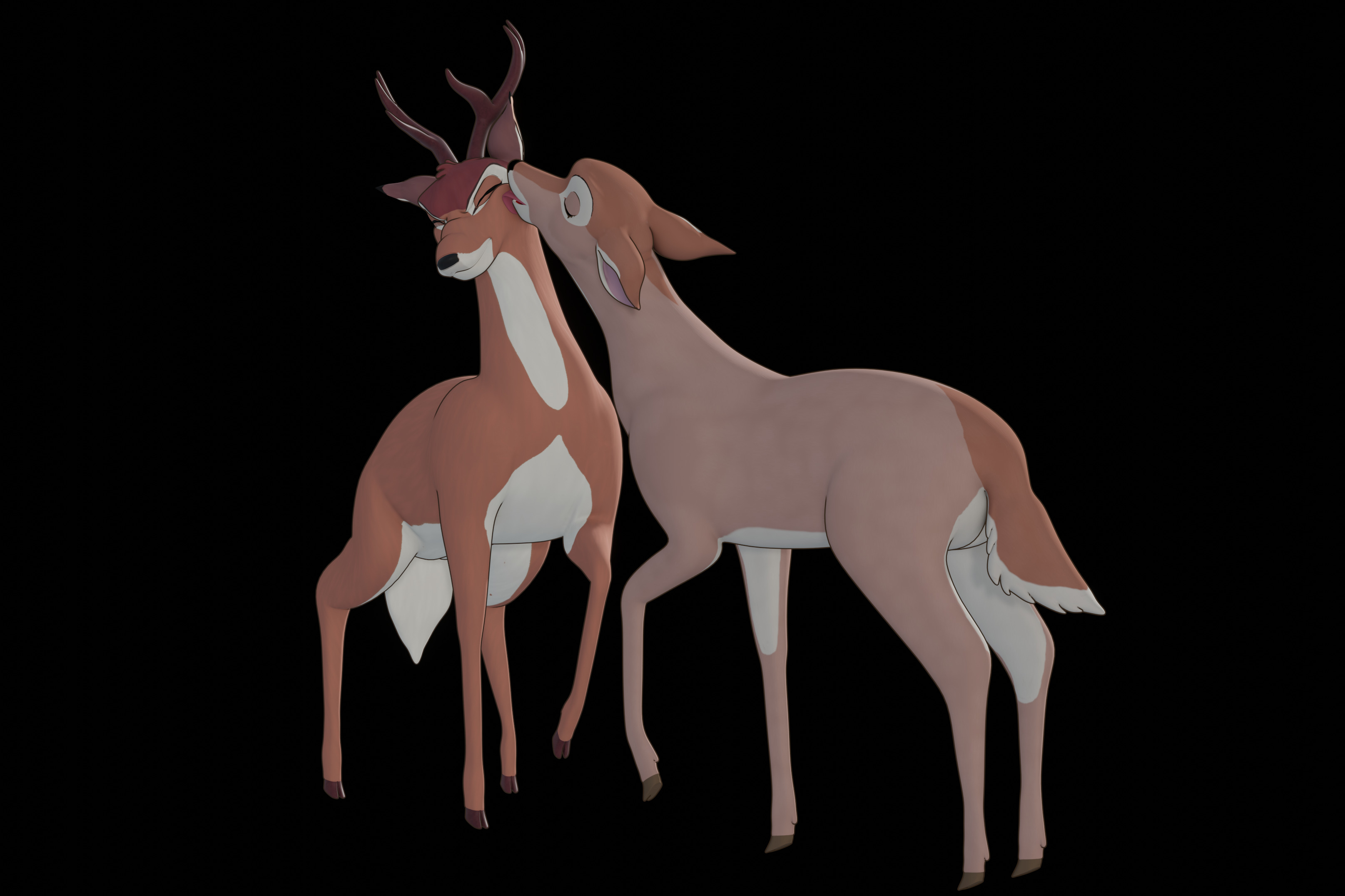 Faline Doe Low-poly 3D model_89