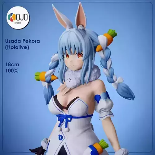 Usada Pekora - Hololive Vtuber Figure for 3D printing