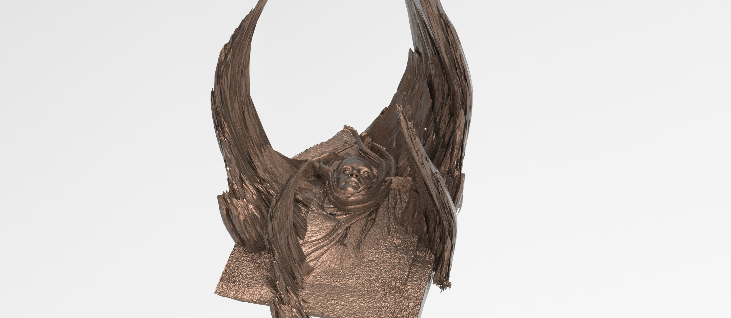 Alien desert Emporess ruins 1 3D model_1