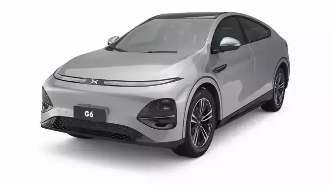 2025 Xpeng G6 With Interior 