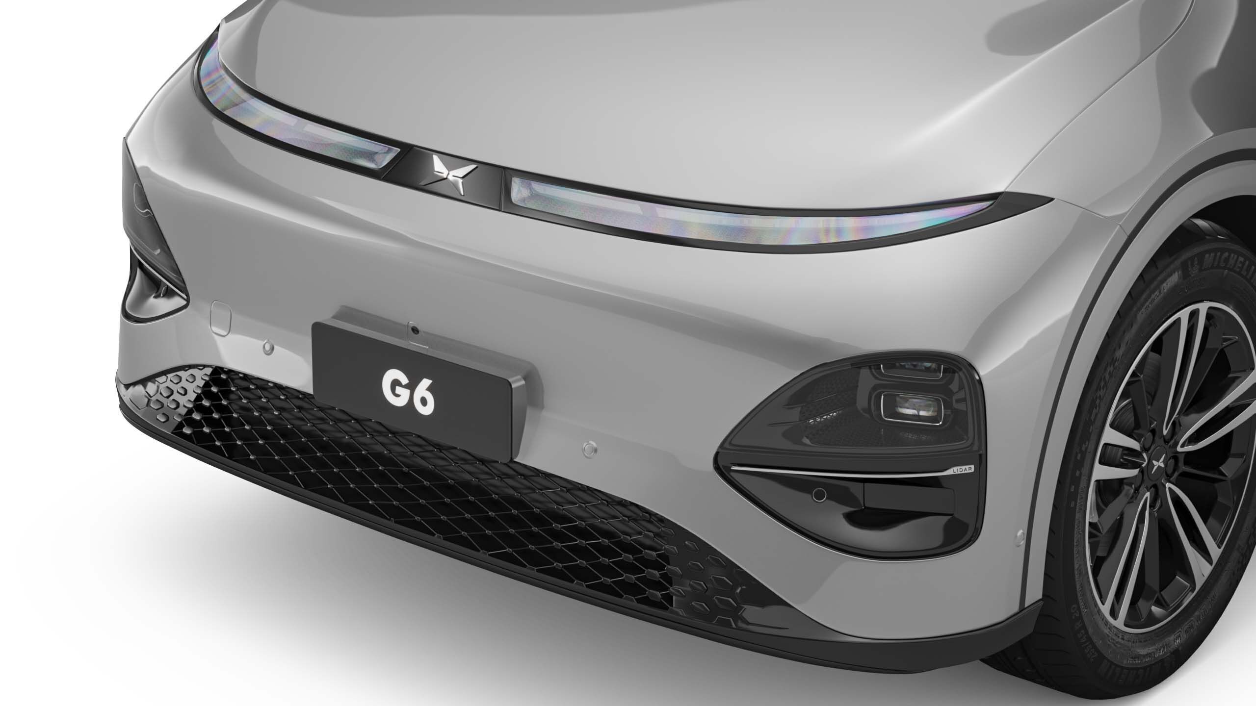2025 Xpeng G6 With Interior  3D model_3