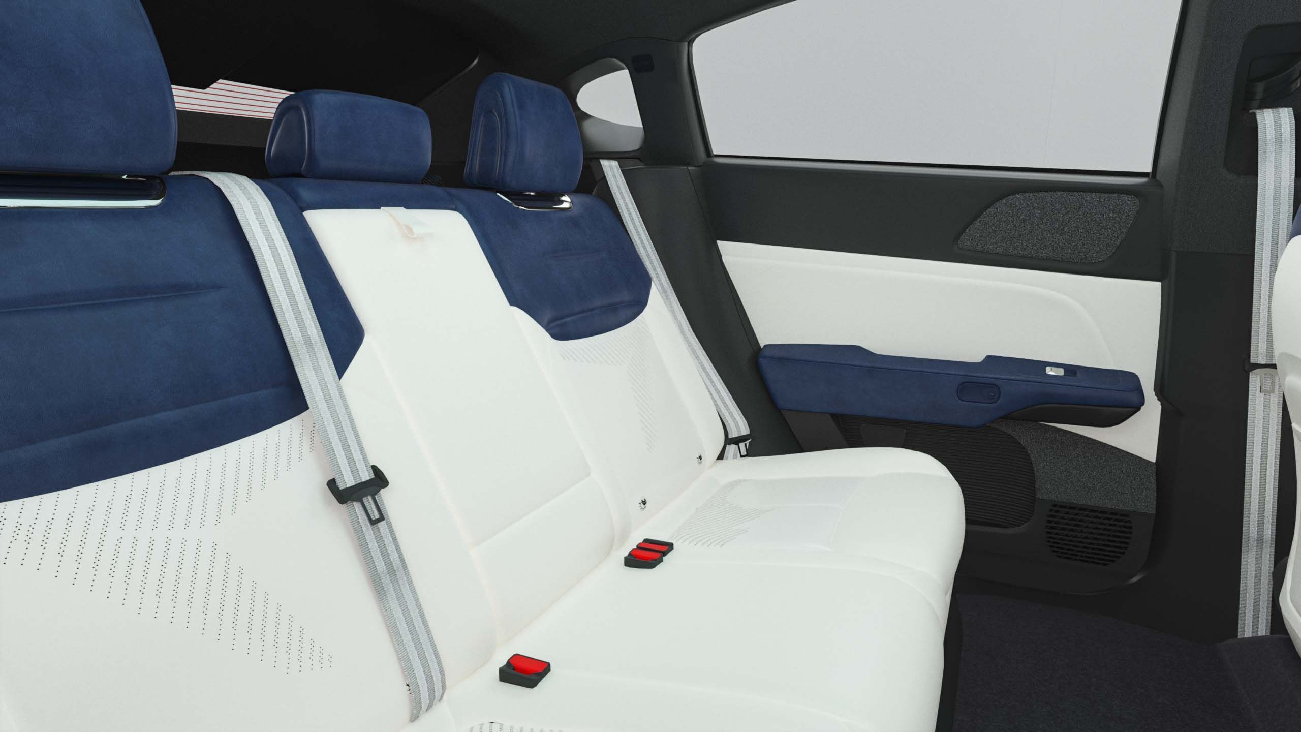 2025 Xpeng G6 With Interior  3D model_13