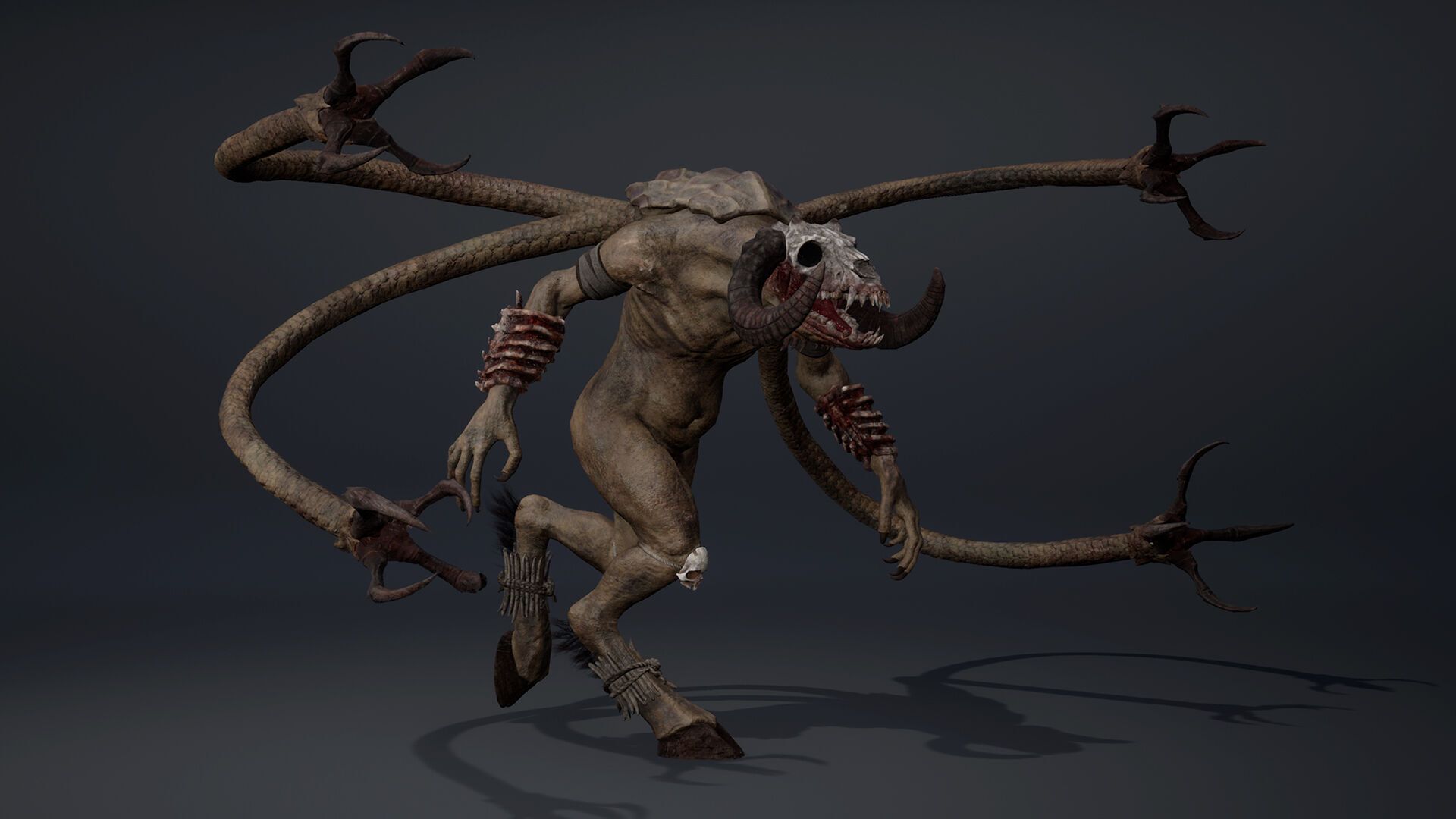 Bloodclaw Fatty Low-poly 3D model_19