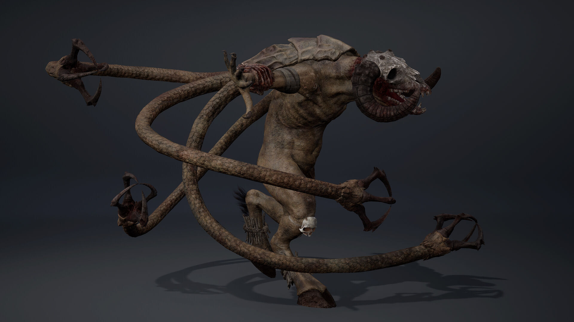 Bloodclaw Fatty Low-poly 3D model_8