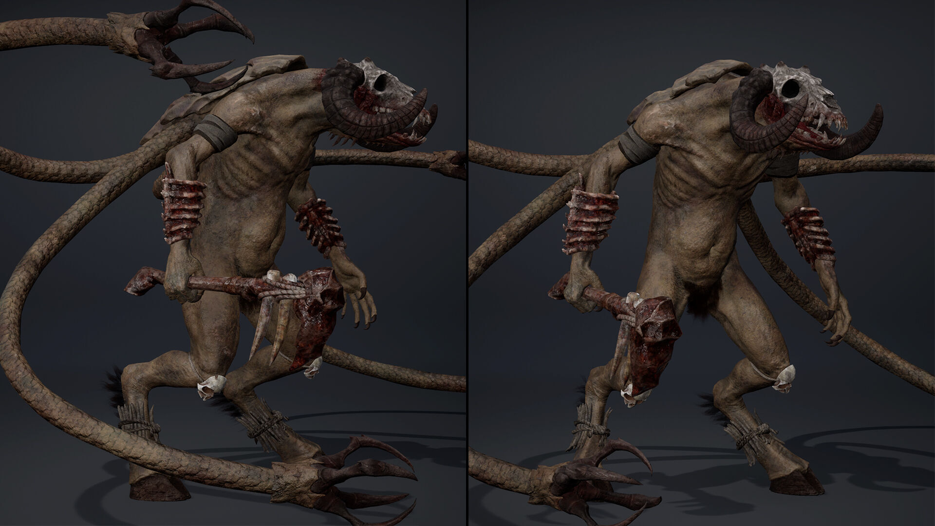 Bloodclaw Fatty Low-poly 3D model_23