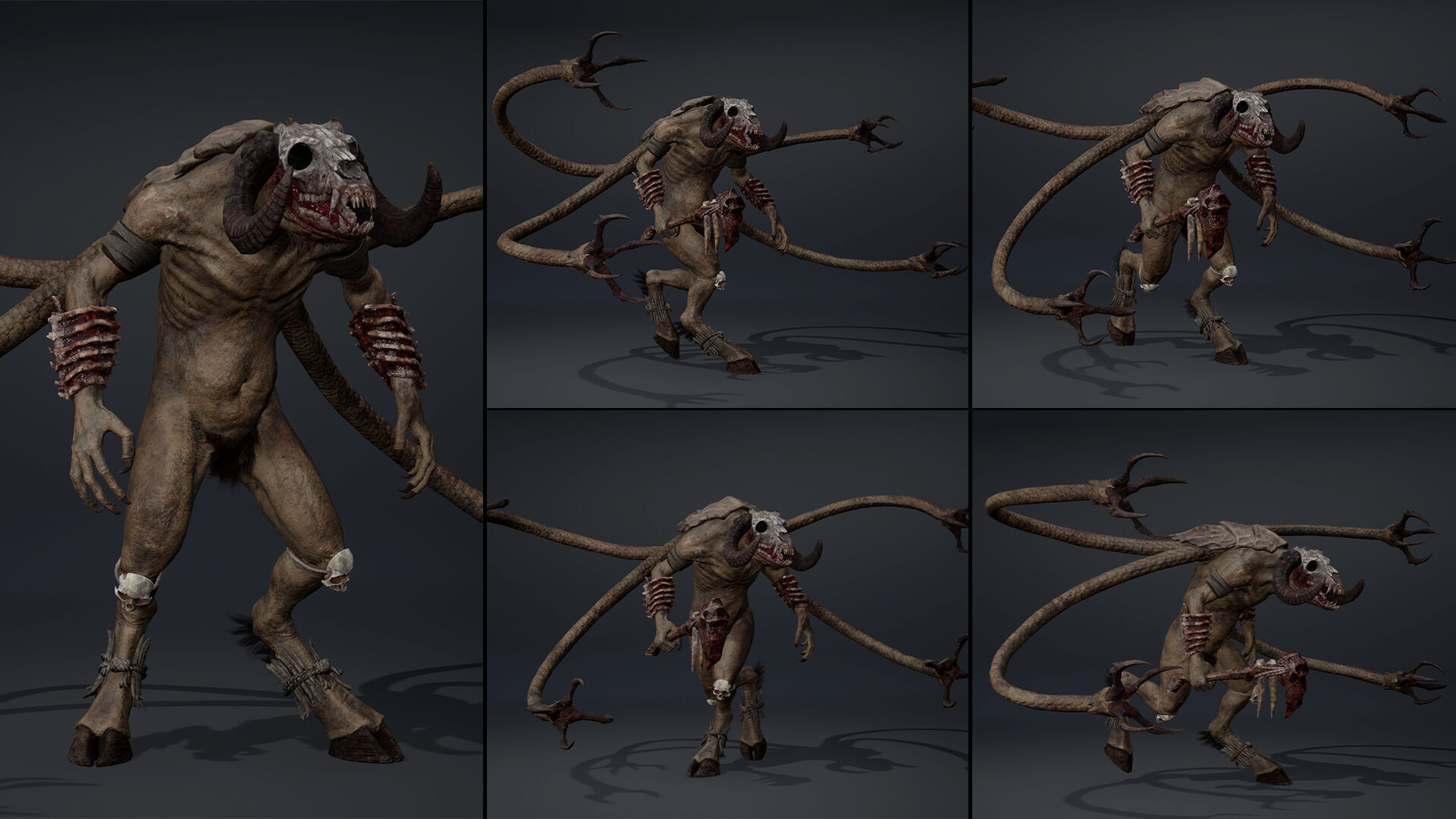 Bloodclaw Fatty Low-poly 3D model_7