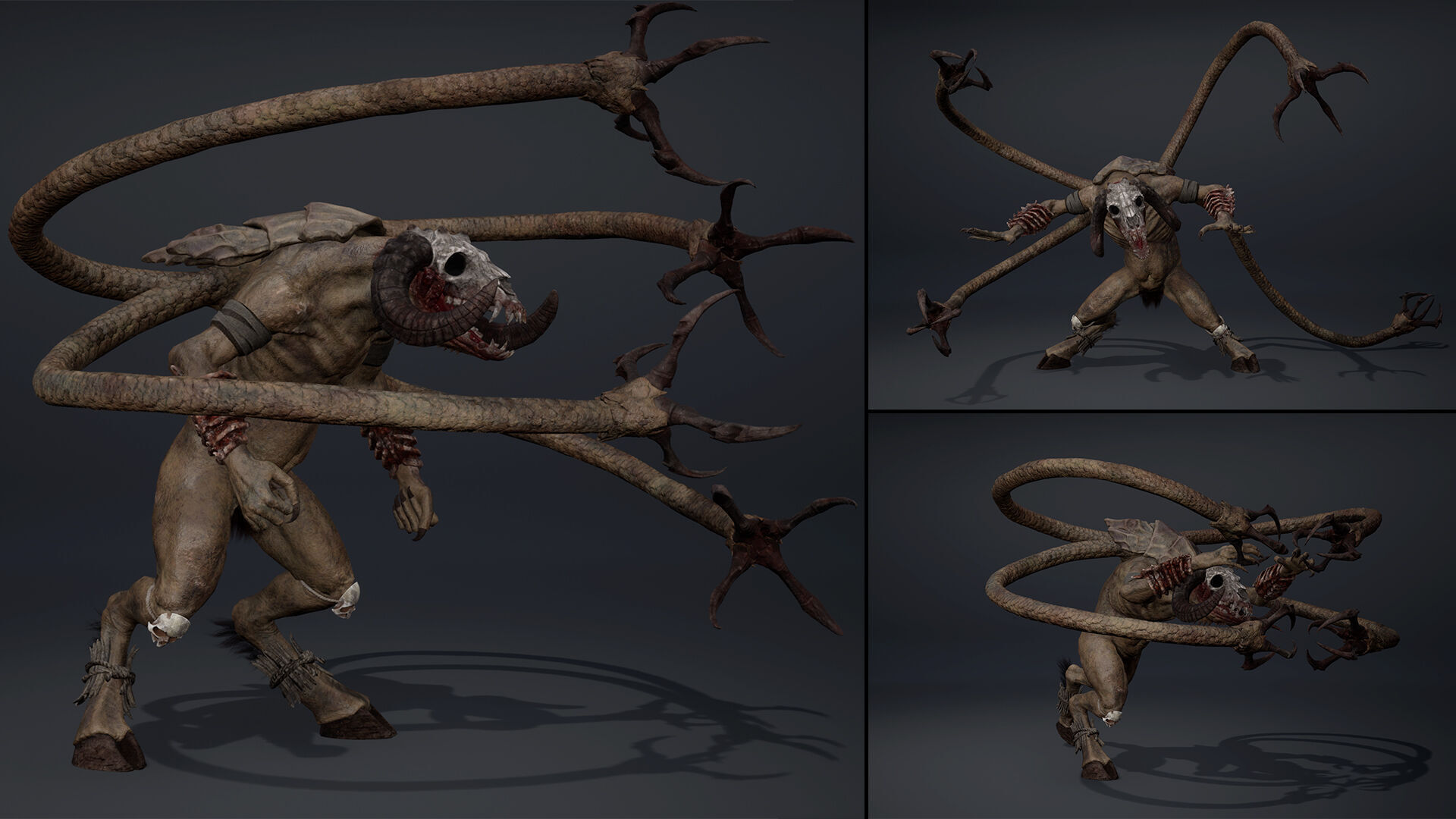 Bloodclaw Fatty Low-poly 3D model_6