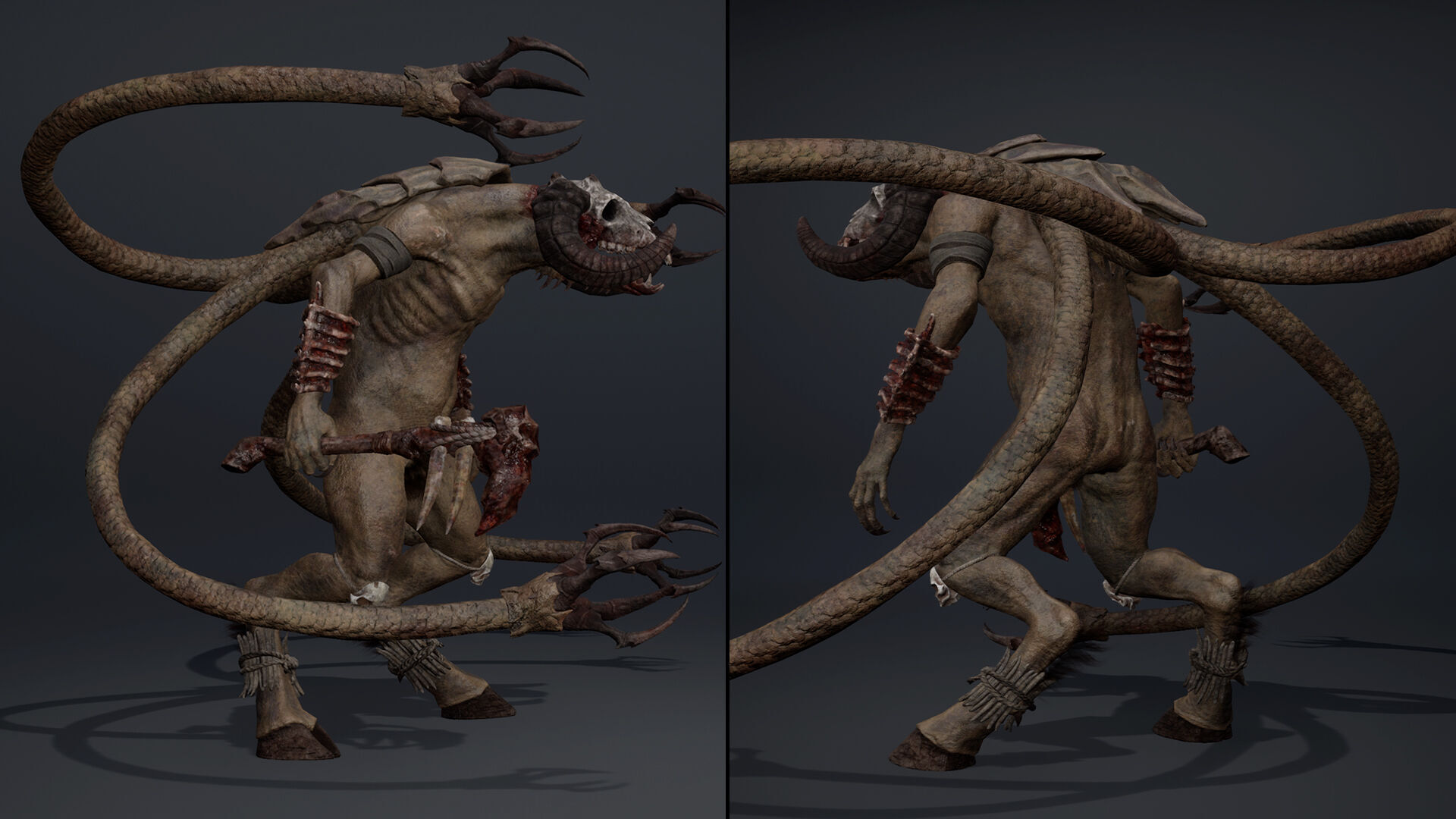 Bloodclaw Fatty Low-poly 3D model_5