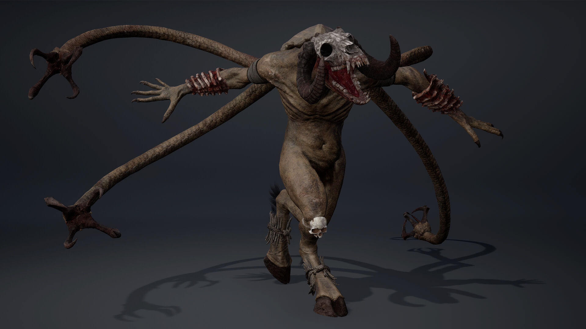 Bloodclaw Fatty Low-poly 3D model_13