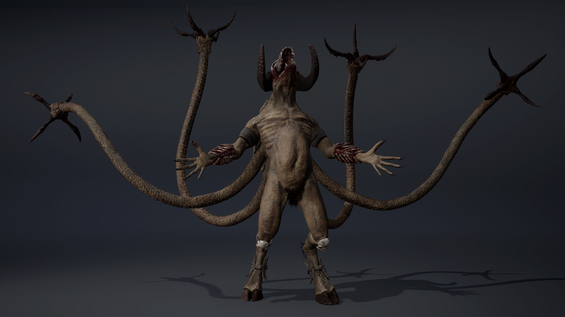 Bloodclaw Fatty Low-poly 3D model_17