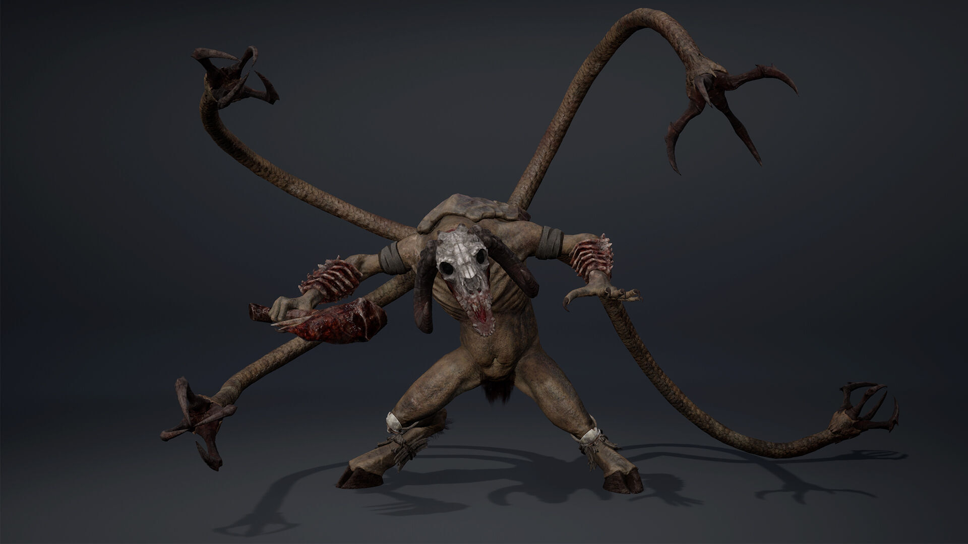 Bloodclaw Fatty Low-poly 3D model_10