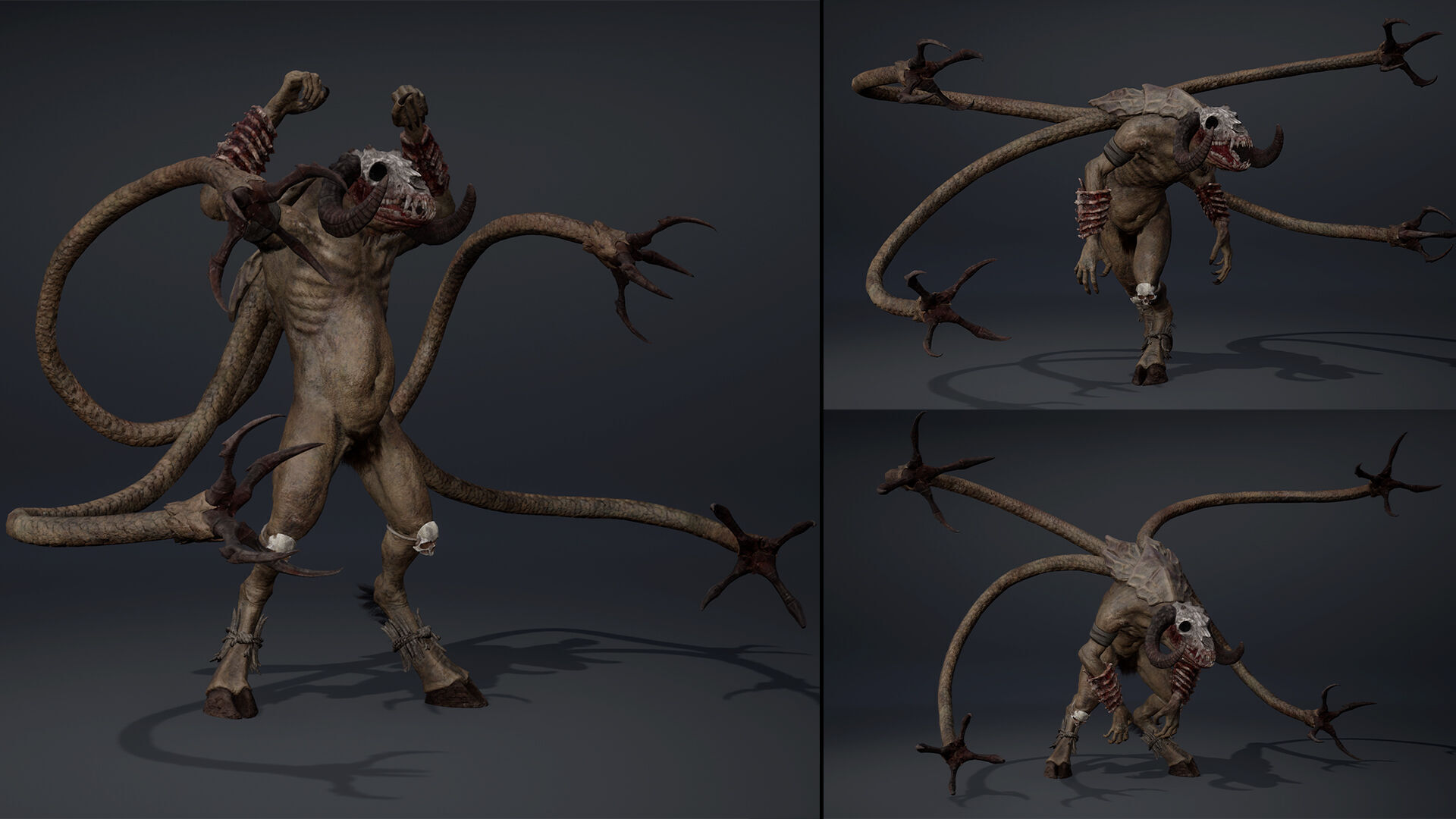 Bloodclaw Fatty Low-poly 3D model_9