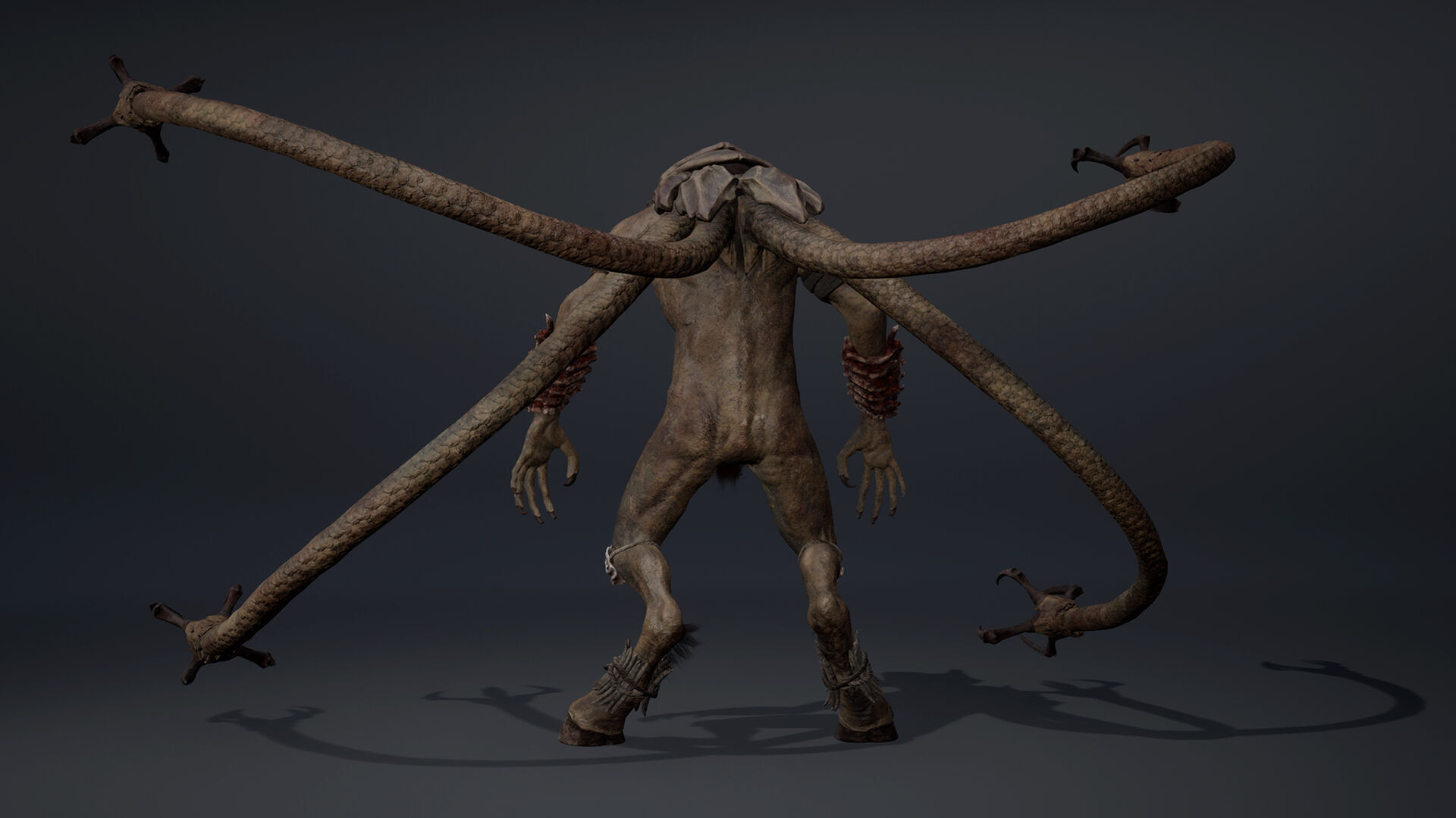 Bloodclaw Fatty Low-poly 3D model_22