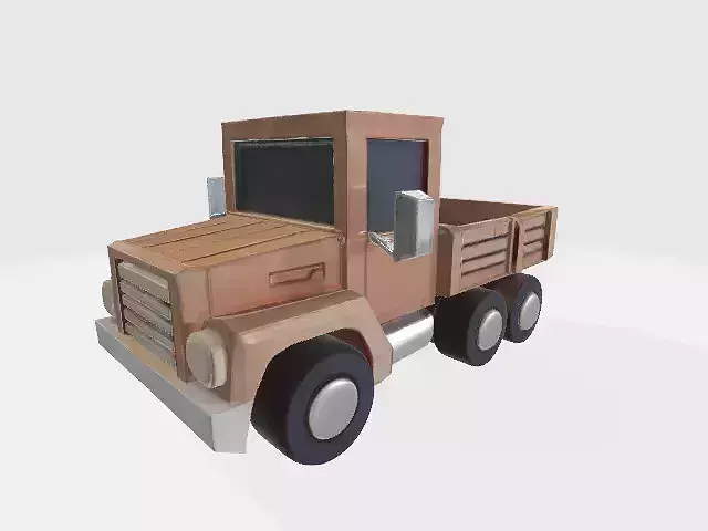 Lowpoly truck