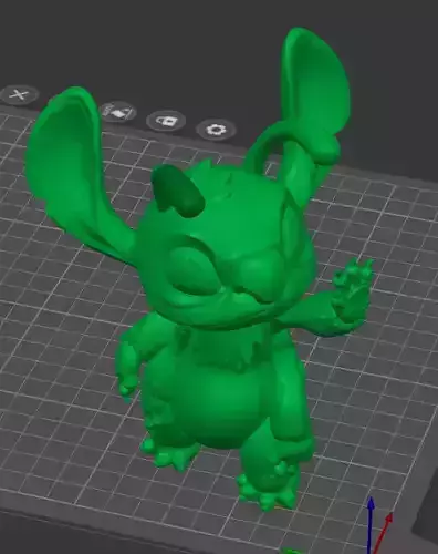stitch 6 brazos 3D print model