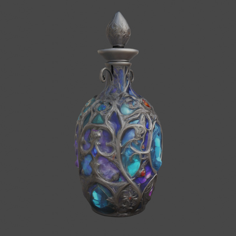 life-saving potion 3D model_1