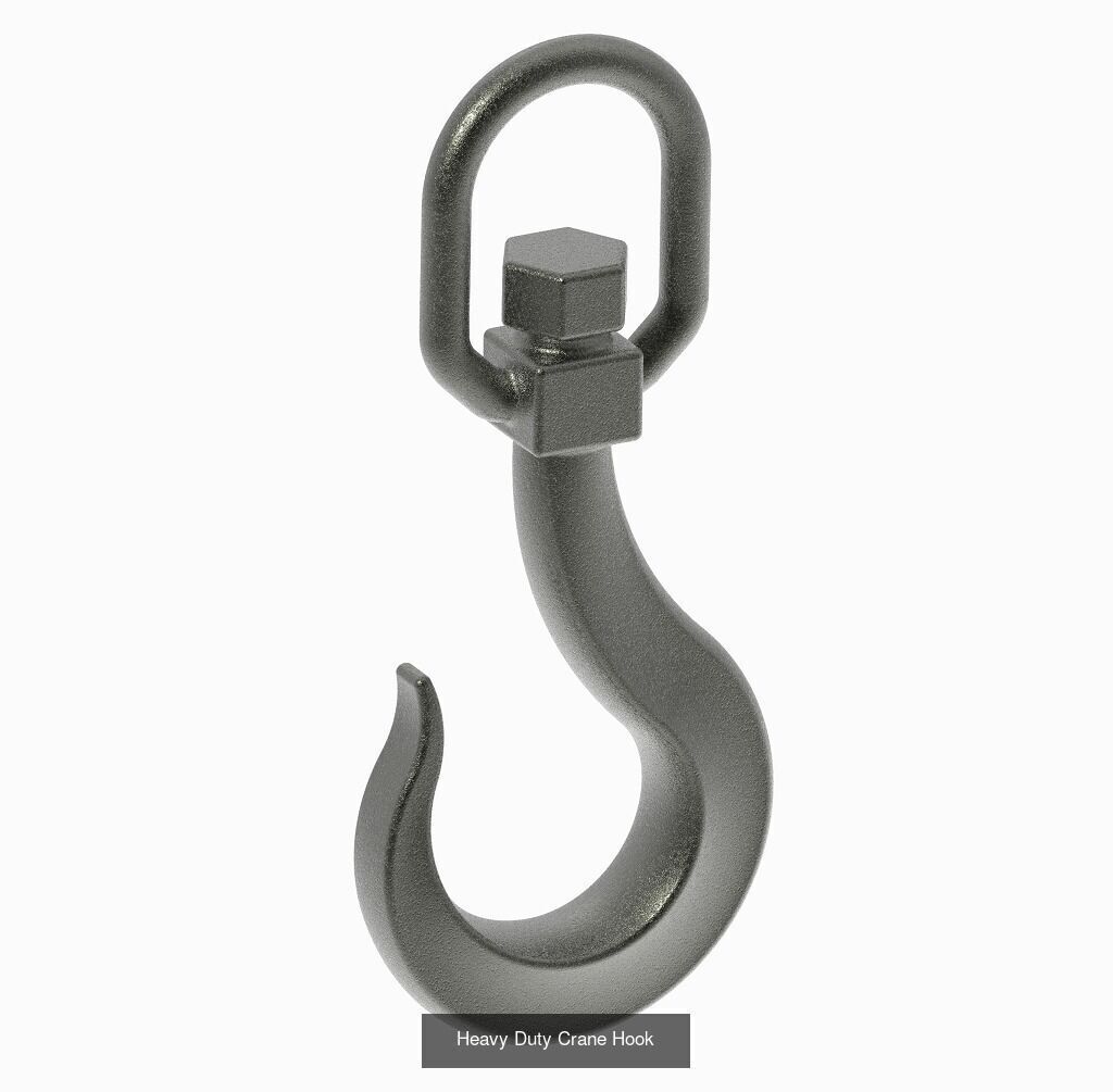 CAST IRON ENGINEERING COMPONENTS PACK 3D Model Collection_12